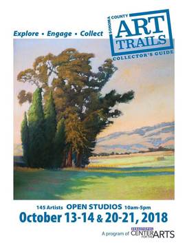Sonoma County Art Trails Collector's Guide 2018 coverPicture