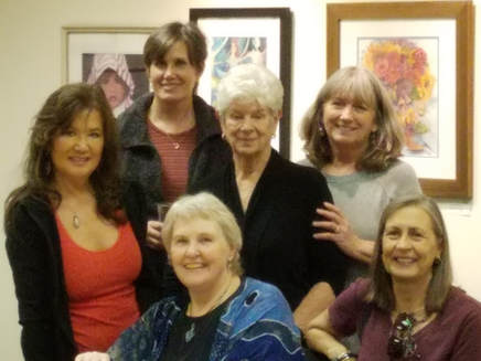 Artists 9. Monica Lee-Boutz, Carolyn Wilson, Wendy LaLanne, Rose Baker, Sharon Daniels-Duerr, Diane Luiz, Linda Way, Mary Ruggles, Suzanne Scheer